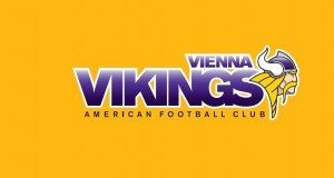 AFC Vienna Vikings Logo yellow