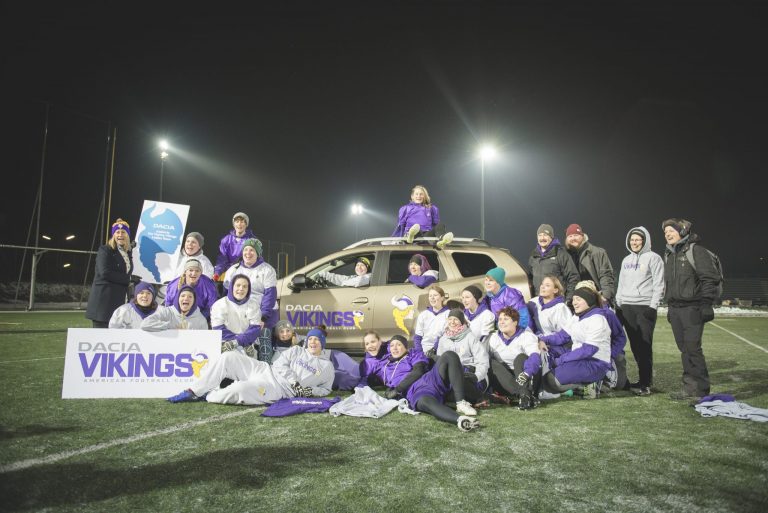 Dacia unterstützt die Vikings Ladies anlässlich des Weltfrauentags