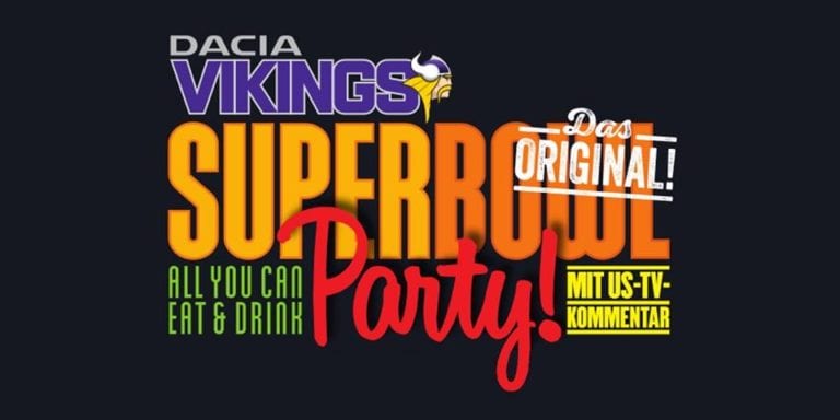 Die Super Bowl Party mit den Dacia Vikings im Vienna Marriott Hotel!