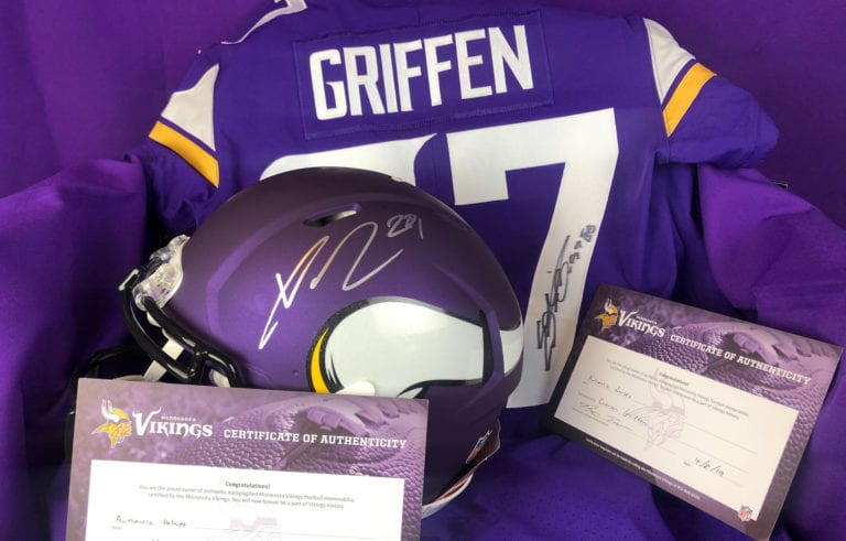 Charity Bowl Raffle: Gewinne NFL-Originale von Everson Griffin und Xavier Rhodes