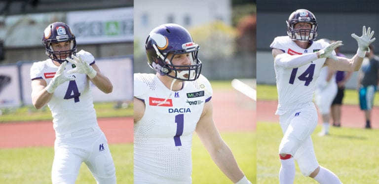 Drei Dacia Vikings Top-Spieler beim NFL International Combine